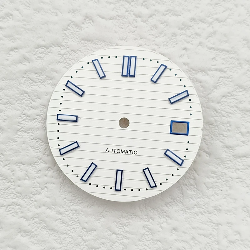 29,8 mm Zifferblatt C3 leuchtendes Zifferblatt passend für NH35 NH36 Japan Uhrwerk Nautilus mechanische Uhr Zifferblatt ersetzen – Detail 7