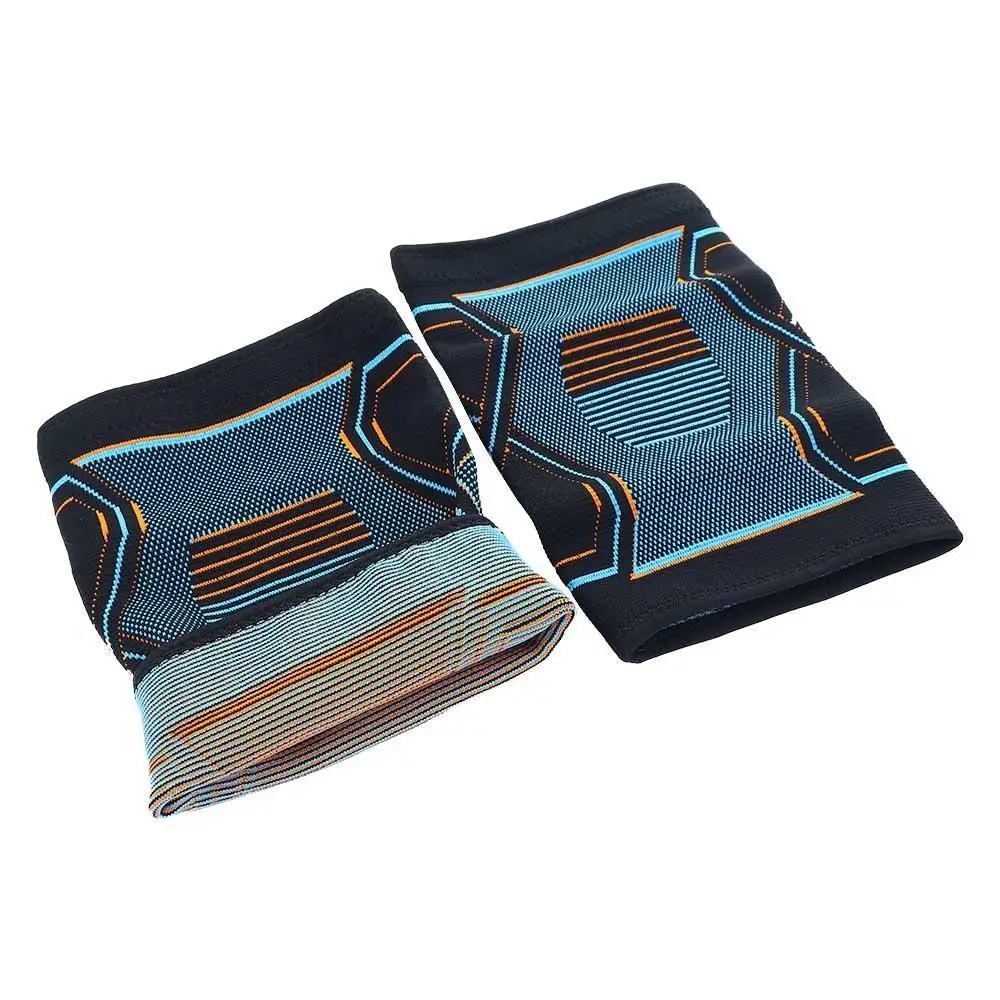 

Sports 1PC Nylon Bodybuilding Gym Running Relief Workout Knee Support Knee Pads Compression Knee Brace Knitted Knee Sleeve