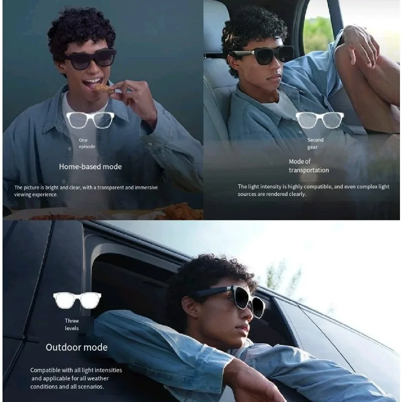 XREAL Air 2 Pro Intelligent AR Glasses Portable Projection Aerial Projection Screen Electrochromic