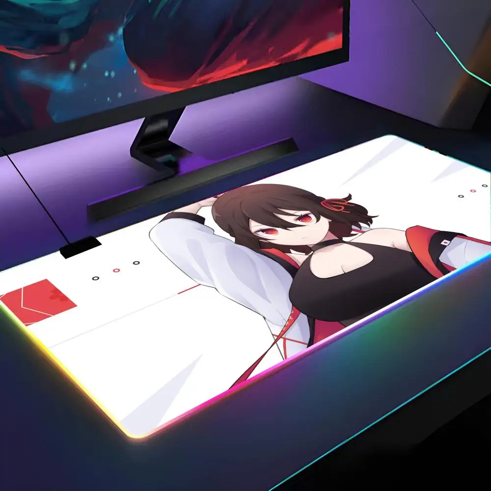 

YUki Aim коврик для мыши RGB с подсветкой коврик для мыши ноутбук коврик для мыши ноутбук геймер компьютерный стол игровые аксессуары