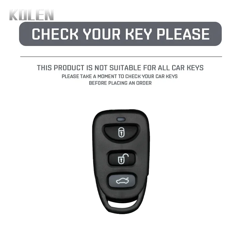 Fashion TPU Car Key Case Cover For HYUNDAI KIA Tuscon Elantra Rio Sportage Rondo Accent Protected Shell Keychain Fob Accessories view 2