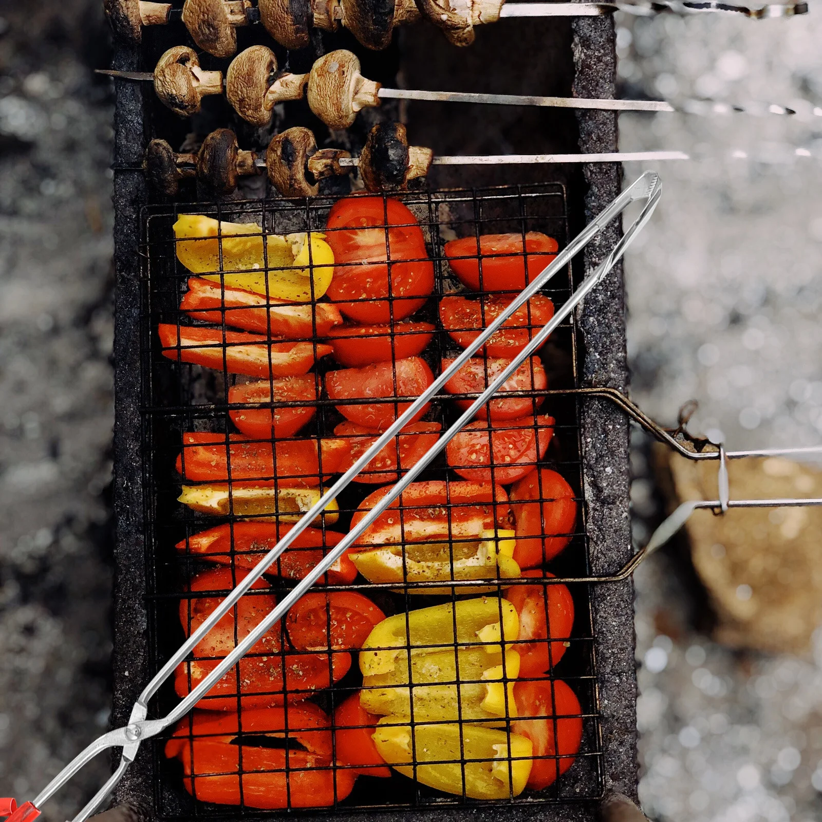 

2 шт., зажим для мусора, прочный длинный инструмент для мусора премиум-класса для чистки на открытом воздухе, сборщик мусора из нержавеющей стали, сбор отходов