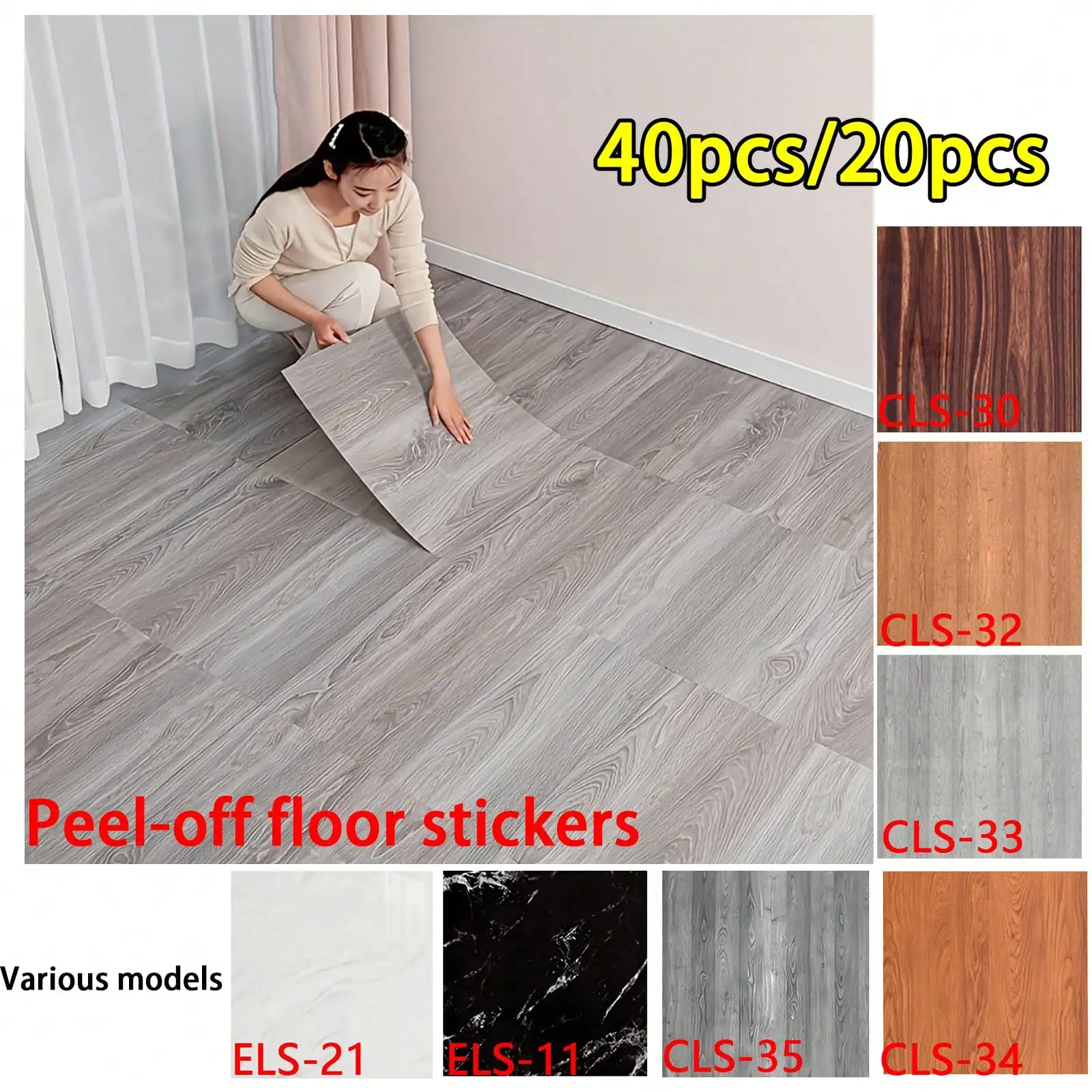 40Pcs 30*30cm Self-Adhesive Wall & Floor Tiles, 3D Marble Ceramic Texture Vinyl Sticker, Aluminum Foil Foam Cushioning Backing, Waterproof Fireproof Moisture-Proof, Easy Peel And Stick DIY Decor For Kitchen, Living Room, Bedroom Home Decoration