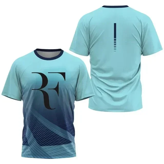 Federer tennis suit men\'s short-sleeved quick-dry T-shirt Nadal tennis top group purchase customized clothing