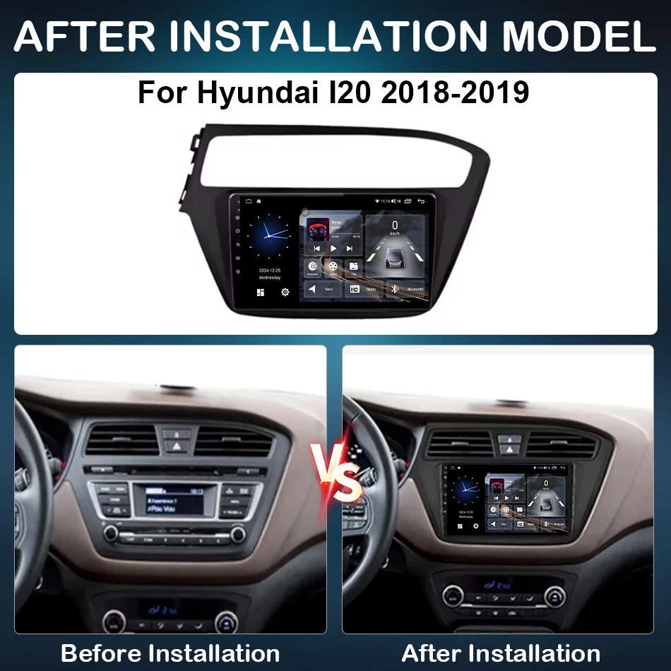 8G+128G For HYUNDAI i20 2018-2019 9