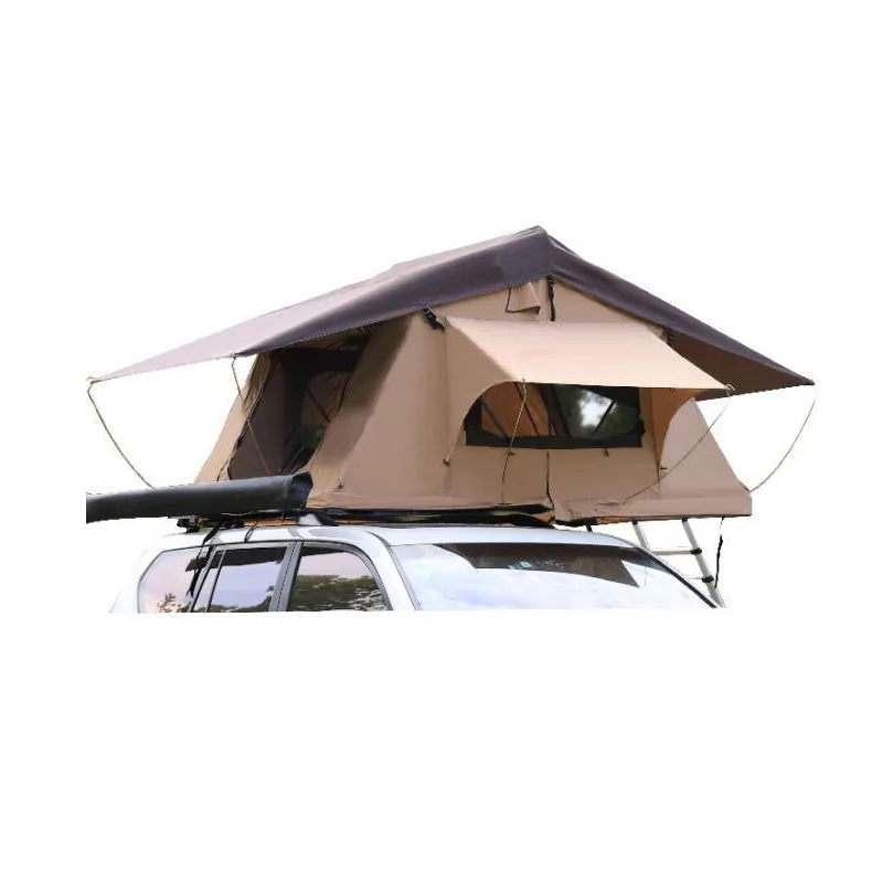 Customized Roof Tent Car Aluminum Soft Shell Roof Top Tents For Camping Rooftop Tent 4 Person For Camping Custom