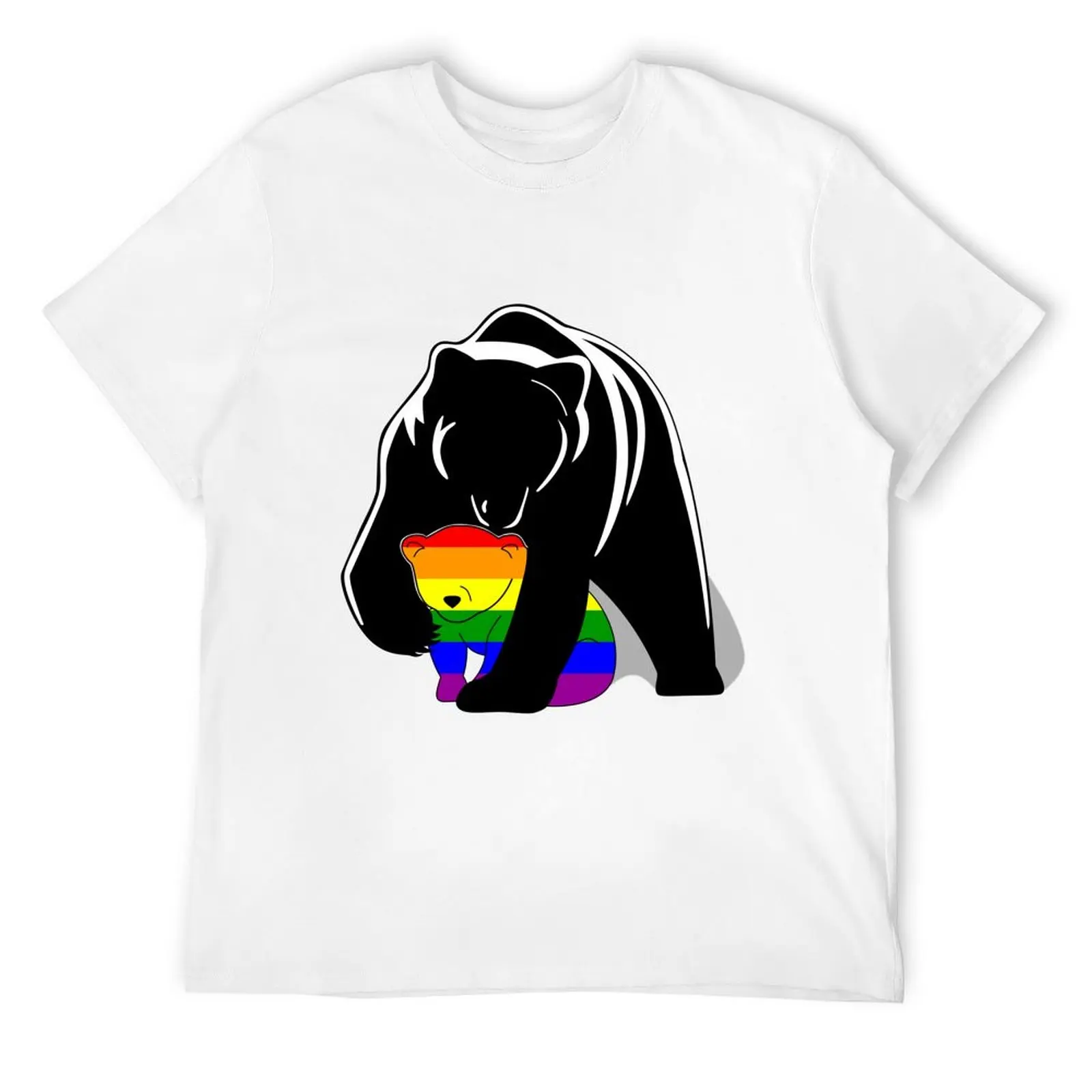 

Gay Pride Mama Bear- Wordless T-Shirt affliction shirts Clothing Men's t-shirts