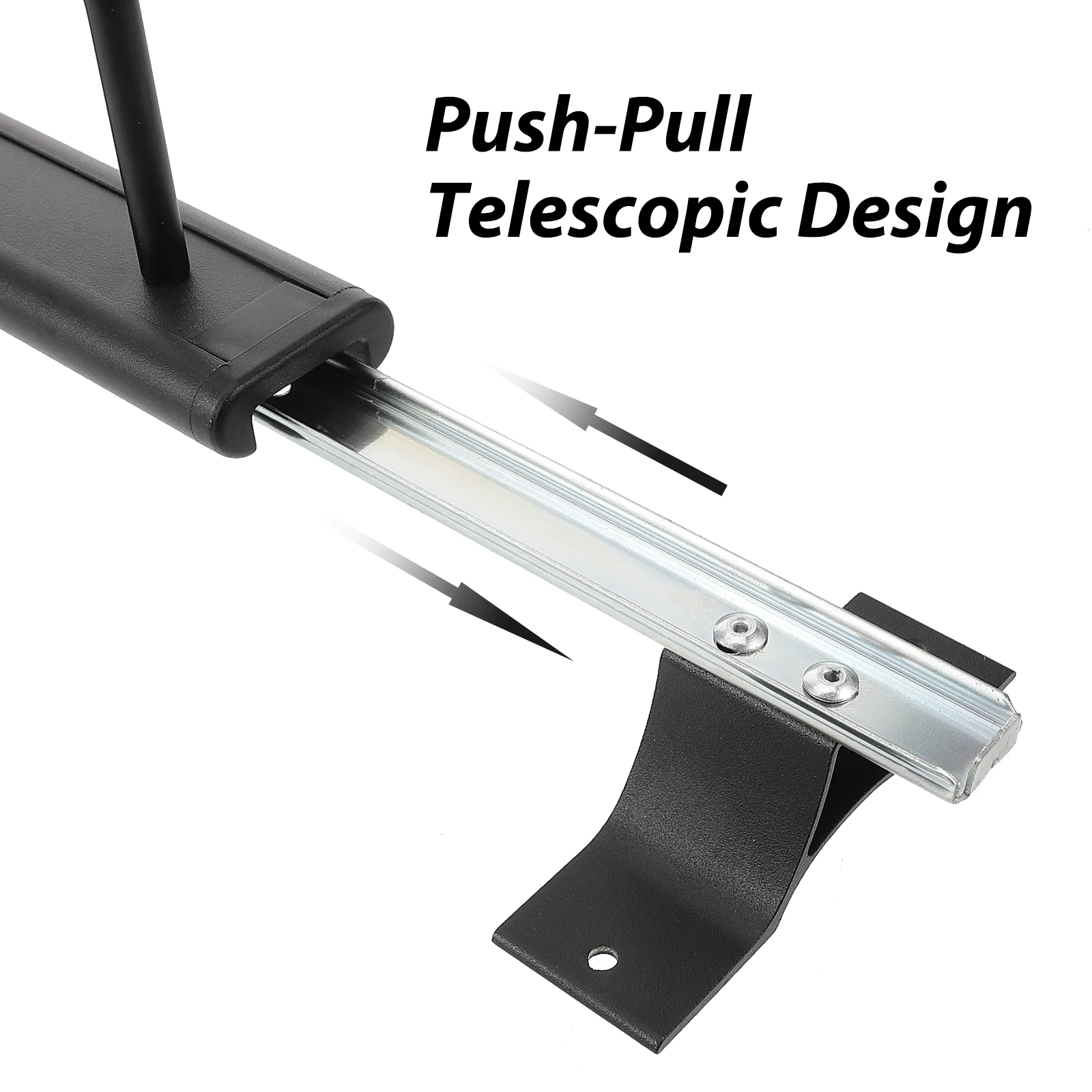 

Adjustable Wardrobe Rail Telescopic Closet Rod for Hanging Clothes Heavy Duty Metal Clothing Hanger Bar Closet Accessories Pull