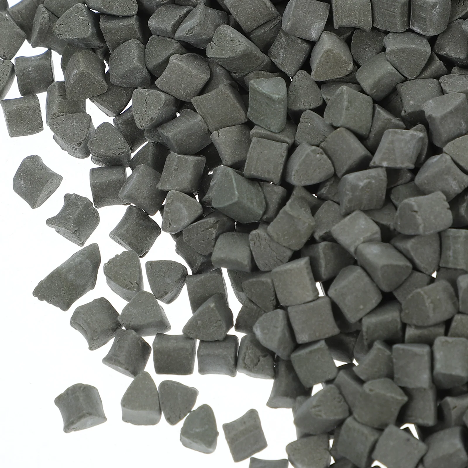 Pulido de medios abrasivos triangulares de 500G para joyería, coches, muebles, suministros de caída, herramienta rotativa, pulido de carburo de silicio