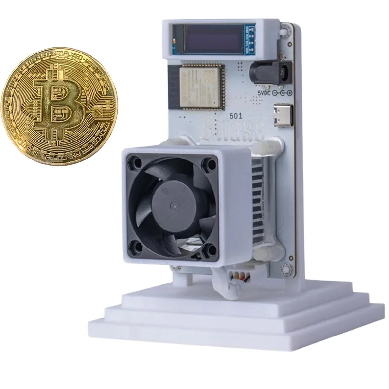 Bitaxe Gamma 601 Open Source 1.2TH/s Bitcoin Unit 18W (PSU Included)