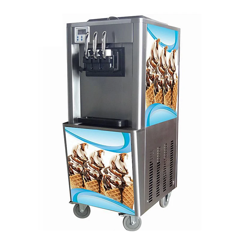 

De Helado Suave Commercial Softy Ice Cream Making Machine Frozen Yogurt Soft Serve Ice Cream Machine