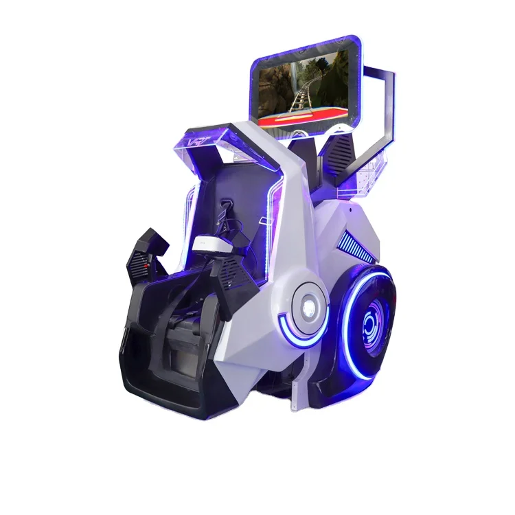 Amusement Park Single Virtual Reality Chair 12D Cinema System Flight VR 720 Simulator