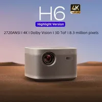 XGIMI H64k projecteur LED + Laser 3840ANSI projecteur  Home cinéma Dolby Vision 3D sans écran Tv projecteur intelligent 4G + 64G