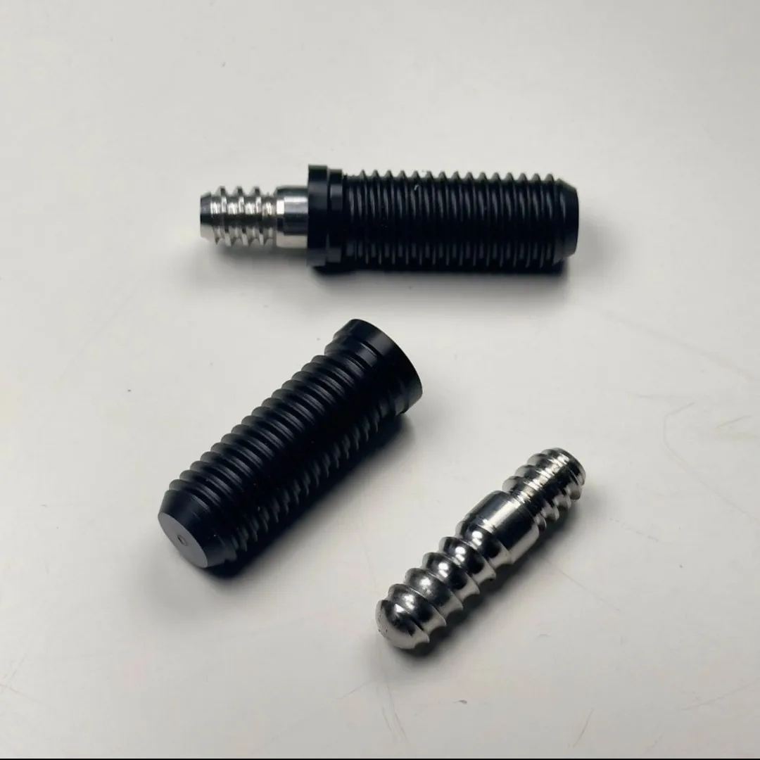 

Radial ABS Female Parts With Stainless Steel Stud For Billiards Shaft /Wood Protector
