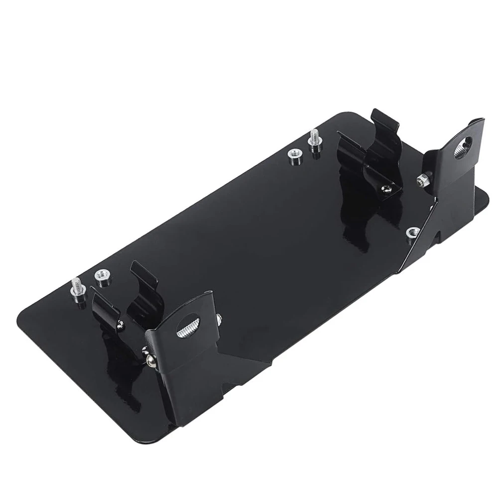 Universal Front License Plate for Car 8 3/4 Inch Flip-Up License Plate Frame with Winch Roller Fairlead - view 2