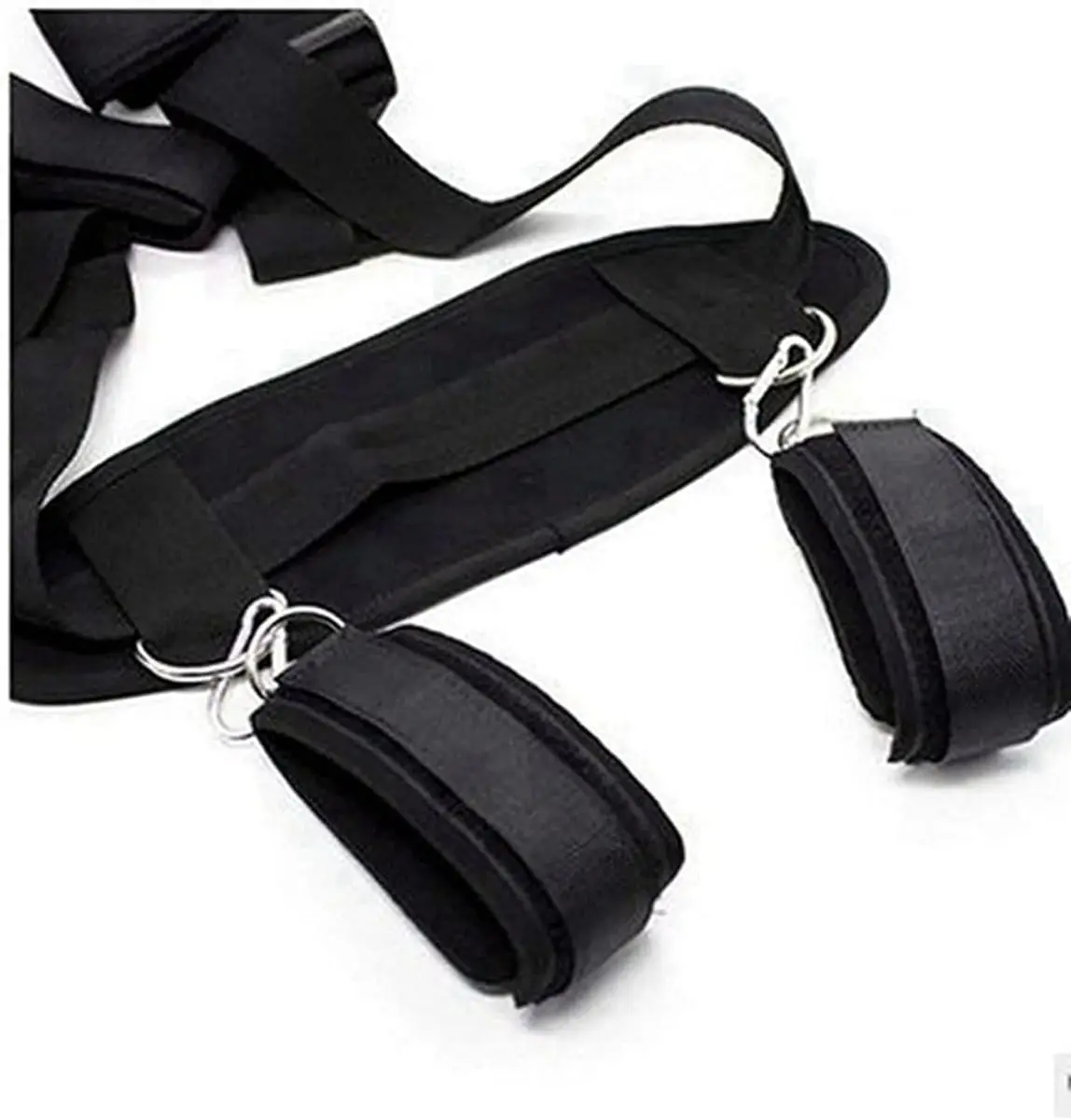 Giocattoli del sesso Bondage Legs restraint coscia Sling smontabile polsini a mano Bondage Gear accessori Blindfold restraint kit giocattoli del sesso