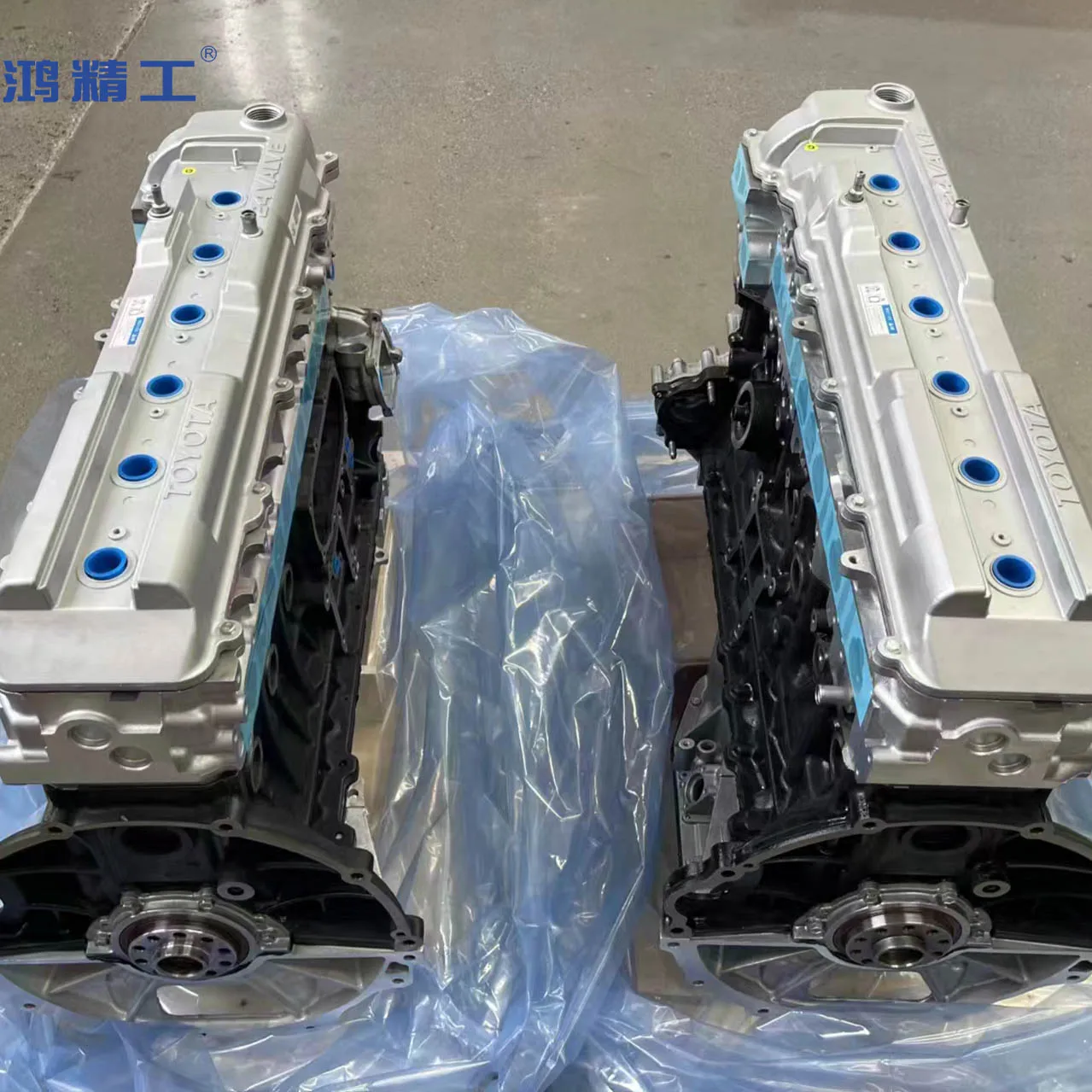 Genuine L6 Cylinder Motor Engine Assembly 1FZFE New Condition For Toyota Land Cruiser Prado FZJ100 SUV Off-Road Vehicle