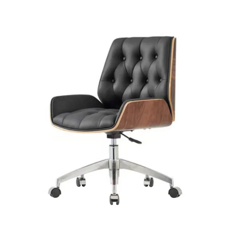 office room Swivel Chair leather Cover bentwood meeting room Design adjustable computer working Chair