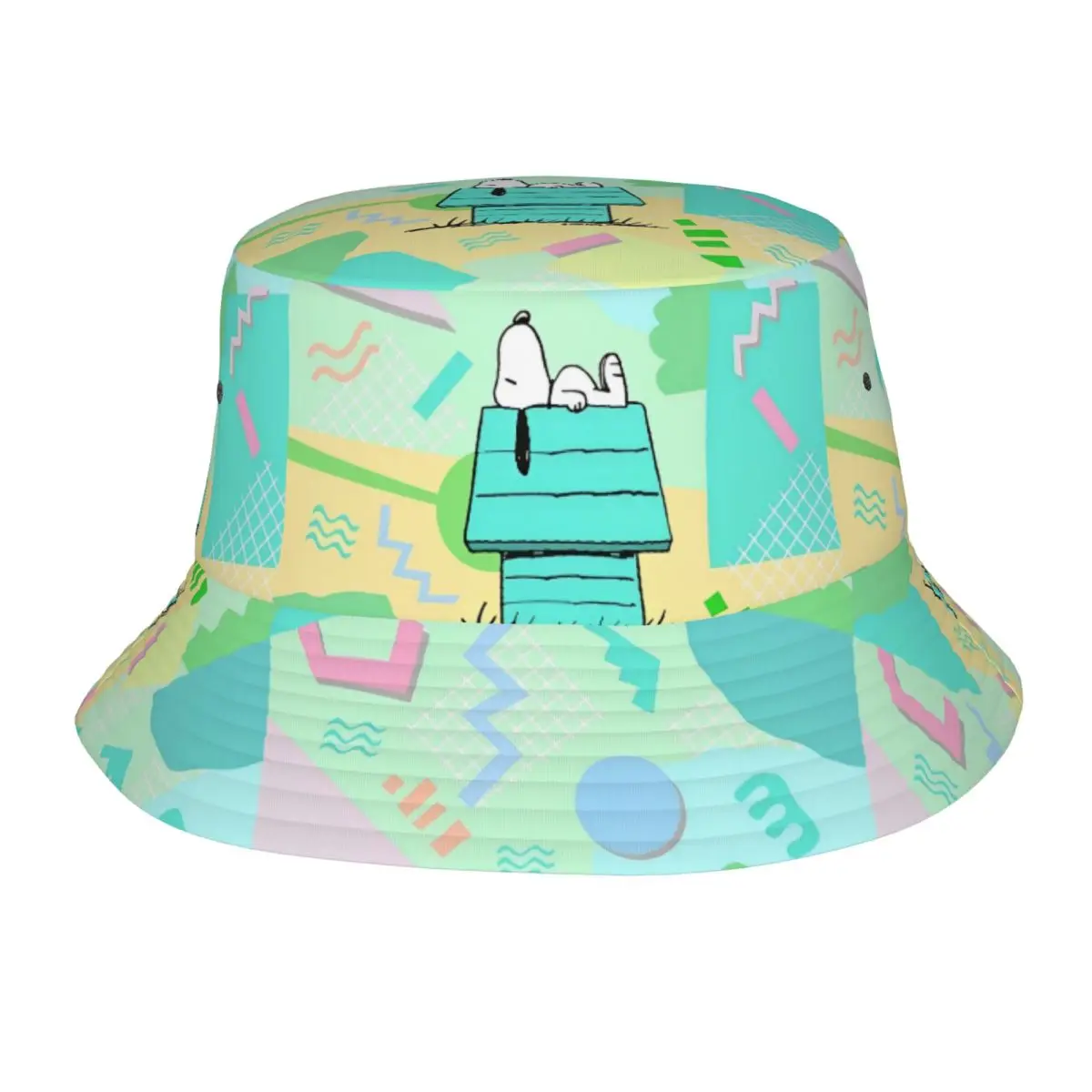 

Trendy Snoopy Bucket Hats Woman Lightweight Outdoor Sports Cartoon Fishing Fisherman Cap Vocation Getaway Headwear Panama Hat