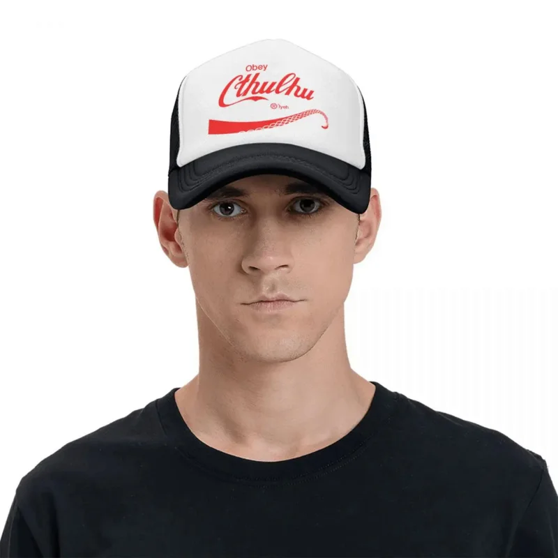 Y2K Fashion Brand Call Of Cthulhu Baseball Cap For Men Women Breathable Lovecraft Trucker Hat Sports Snapback Caps Sun Hats