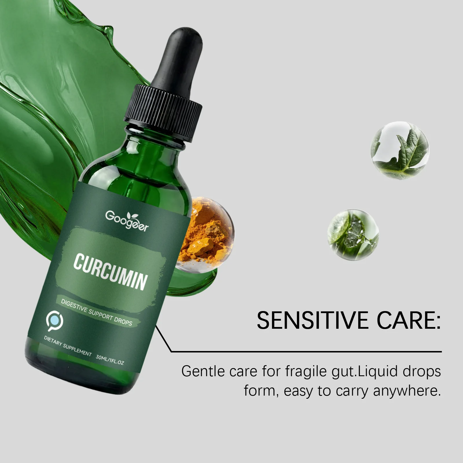 DOCTEAT Intestinal Care Drops Promote Digestion Detox Maintain Microbial Balance Promote Nutrient Absorption Weight Loss Drops