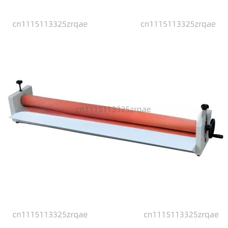 Manual Cold Film Lamination Machine 1300mm, Desktop Cold Roll Laminator with High Quality Rubber Rollers LBS1300