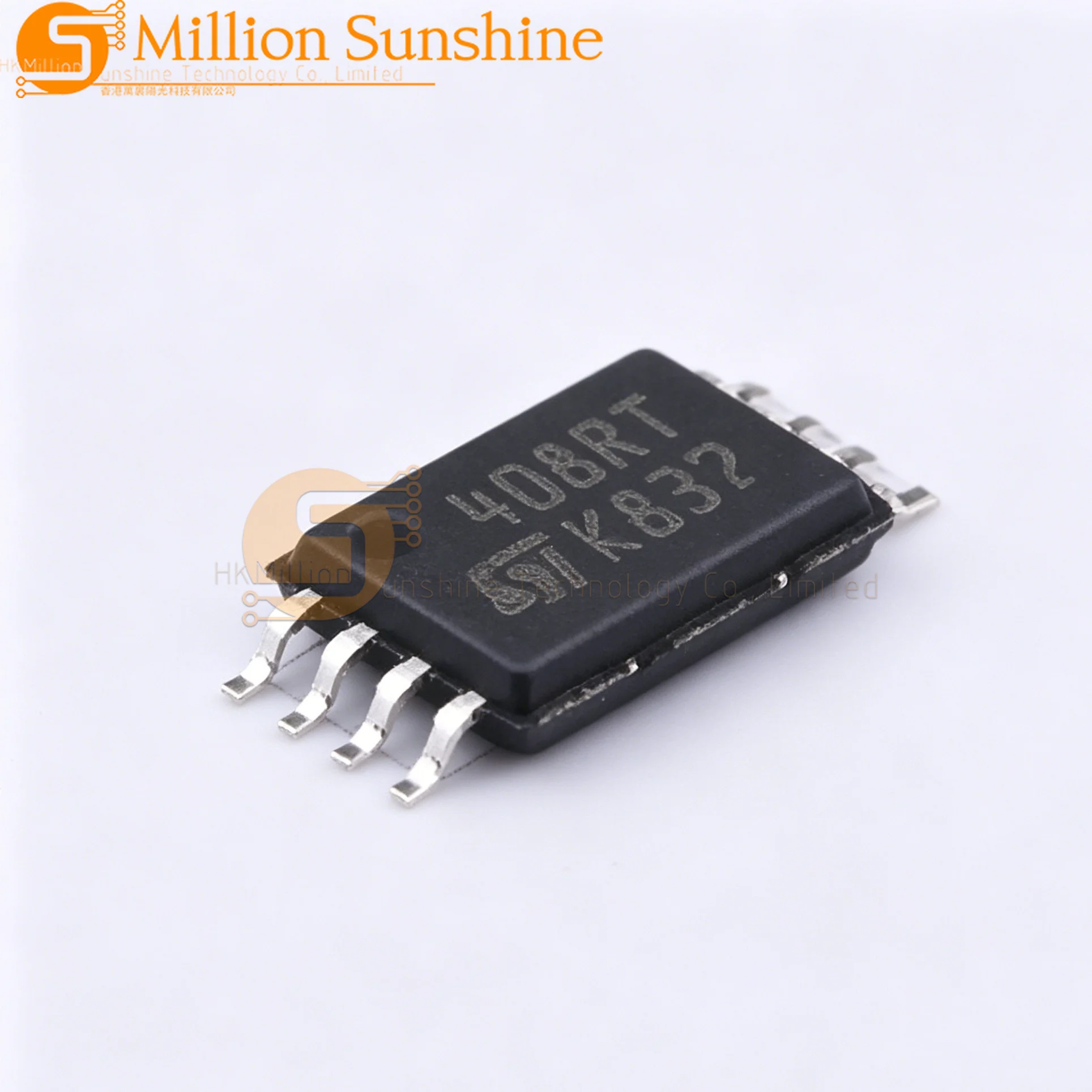 50pcs M24C08-RDW6TP TSSOP-8 I2C 8Kbit 400kHz  Memory Chip