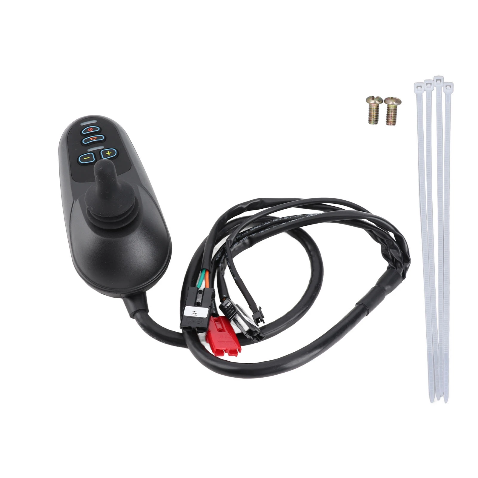 Wheelchair Joystick Controller DC24V 45A Electric Wheelchair Controller Good Compatibility with Brake Function for Repair Shops