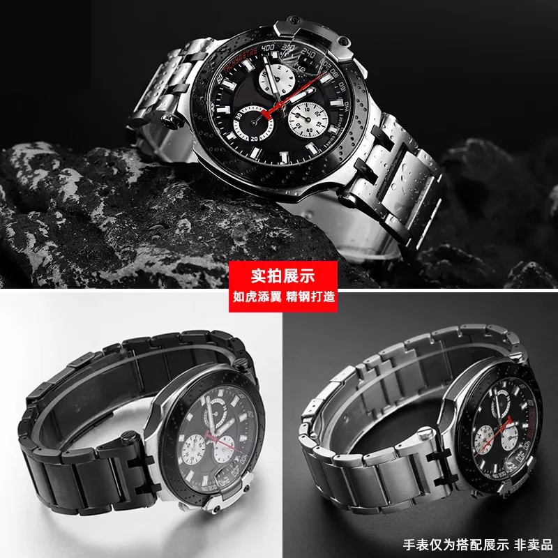 Moto GP Titanium Aluminum Alloy Watch Chain For Tissot Racing T115 Series Strap T115.417 Series 22mm Men\'s Watchband with Tools