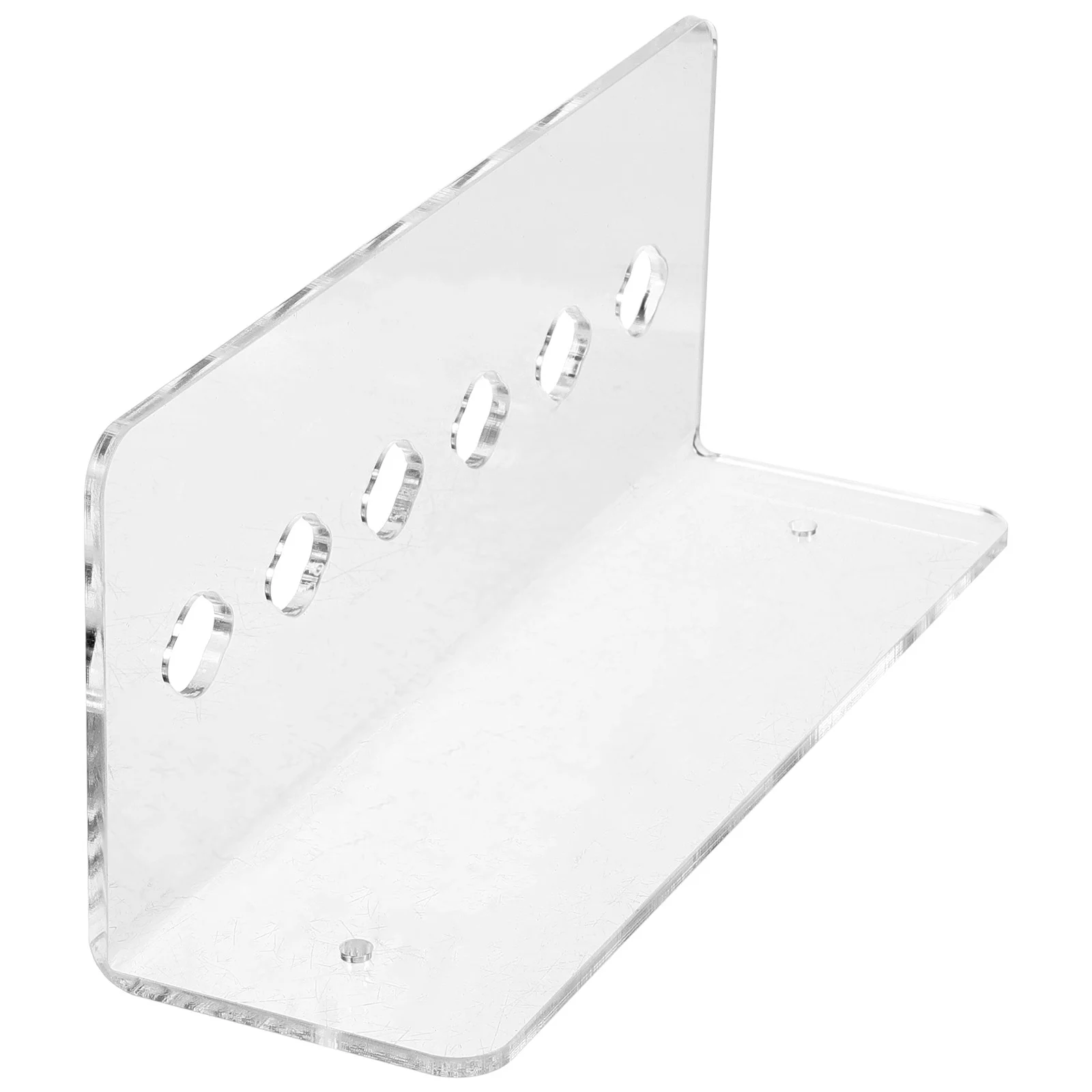 Hairdressing Scissors Stand Rack Wall Mounted Shear Holder Clear Clothing Hangers