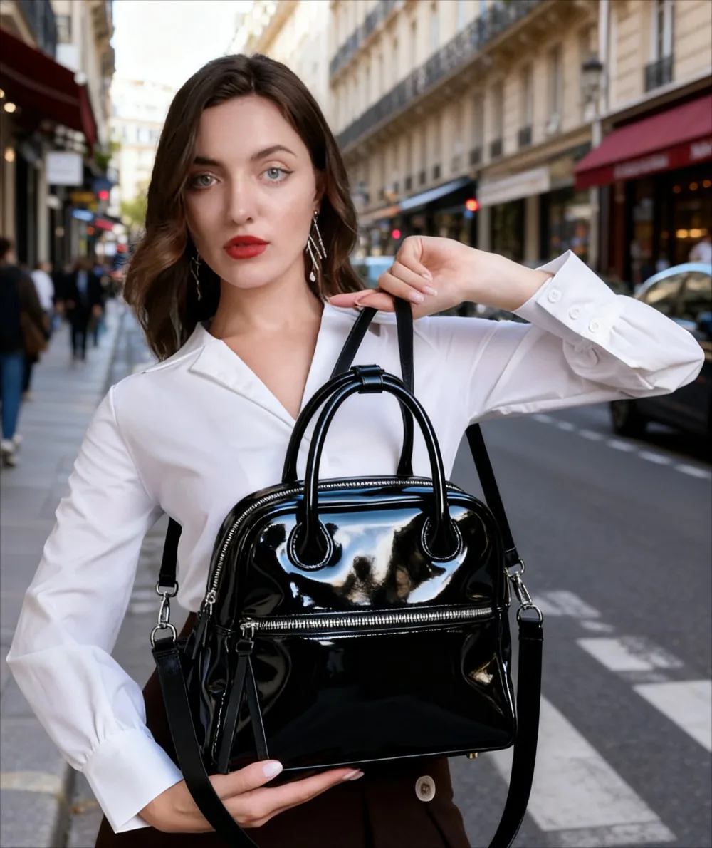 

​ ​ Новый унисекс рюкзак большой емкости масляный воск мягкая кожаная дорожная повседневная сумка для женщин и мужчин ​ ​