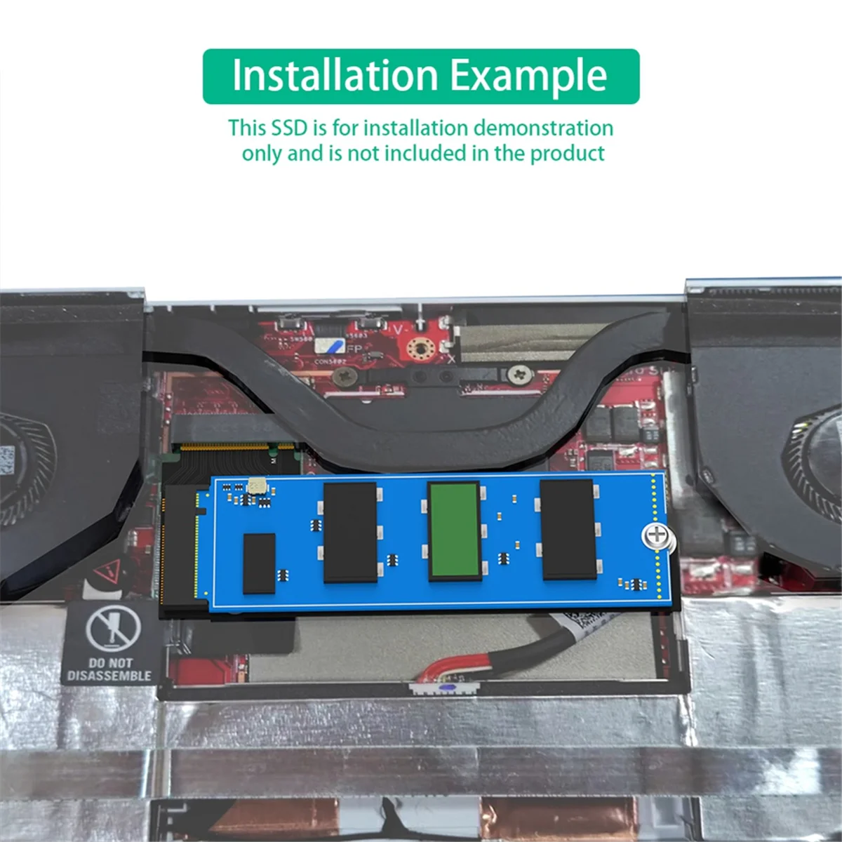 Dla Rog Ally Handheld Conversion 2230-280 SSD Hard Drive Expansion Board NVME M-Key M.2 PCIE 4.0 Adapter