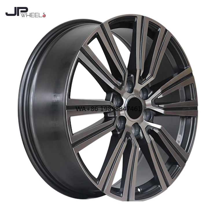 

Новые 22-дюймовые легкосплавные диски JP WHEELS с несколькими спицами, 6x139.7, черная отделка, для легковых автомобилей, модель для замены # 12016