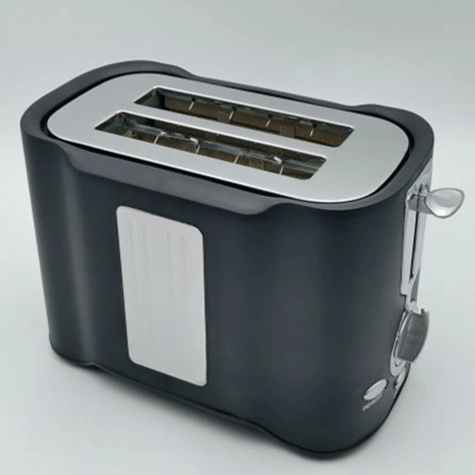 2 Toaster, Toaster, multifunktionaler 2-Toaster aus Legierung mit abnehmbarem Tablett für Frühstück, 800 W, multifunktionaler Toaster