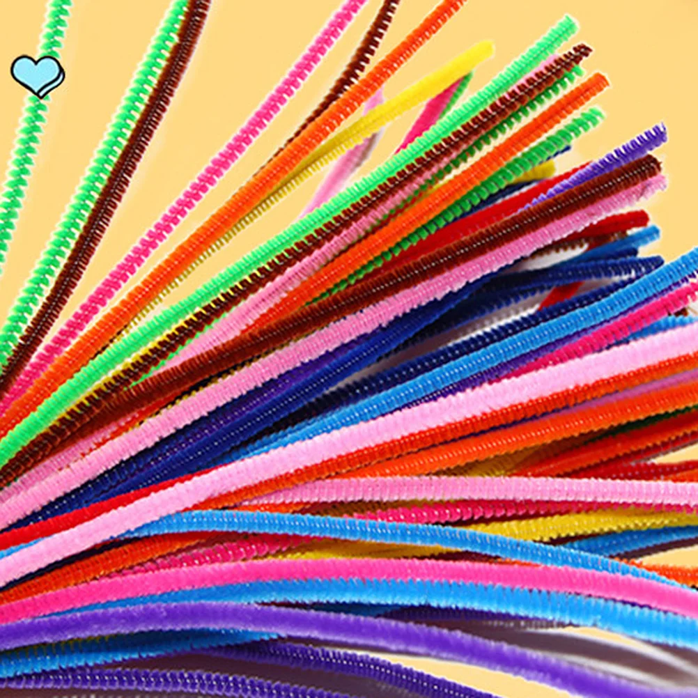 400 Pcs Bendable Sticks for Kid Wool Twistable Toy Kindergarten Craft Toys Puzzle