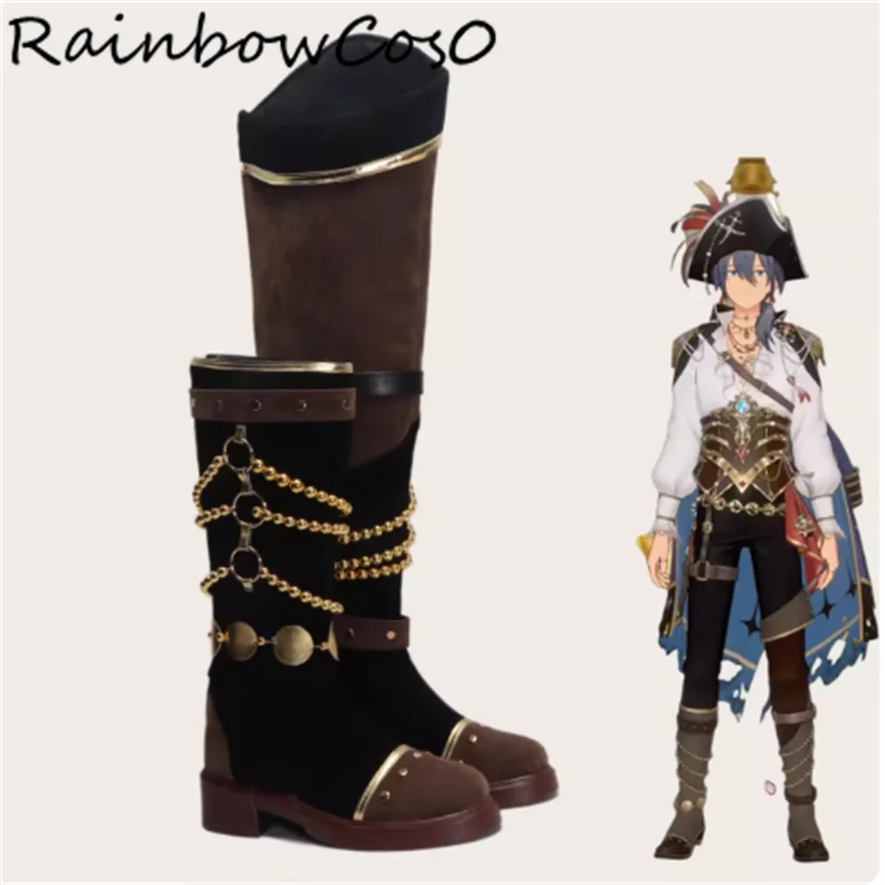 

Shiina Niki Cosplay Shoes Boots Game Anime Party Halloween RainbowCos0 W5431