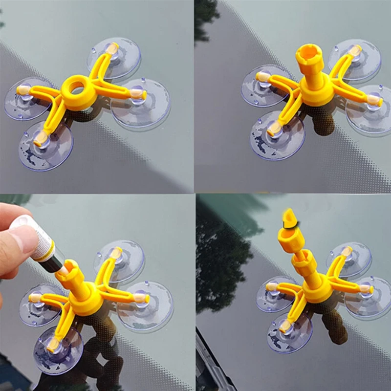 Glass Suction Cup Repair Tools Fix Mend Puller Pull Tool Strong Suction Cup Car Repair Kit Bodywork Handheld Kit Repair Removal