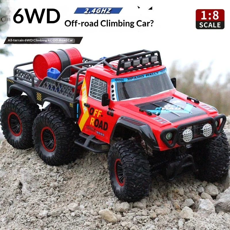 Xpand Rally Rc Off Road Truck High Horsepower Six Wheel Drive 2 4G Remote Control All Terrain High Speed Climbing Vehicle