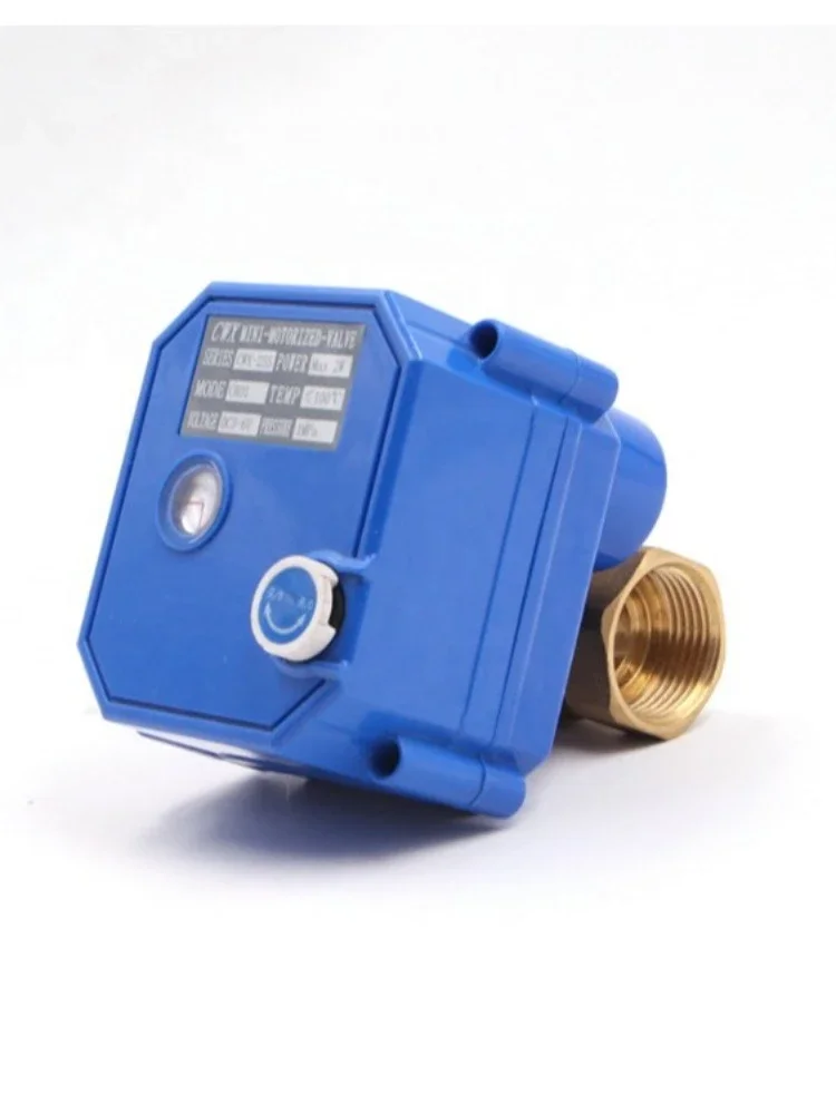 For CWX-25S 2 way motorized valve brass ss304 mini electric actuator water control  3v 5v 6v 12v 24v 110v 220v DN15 DN20 DN25