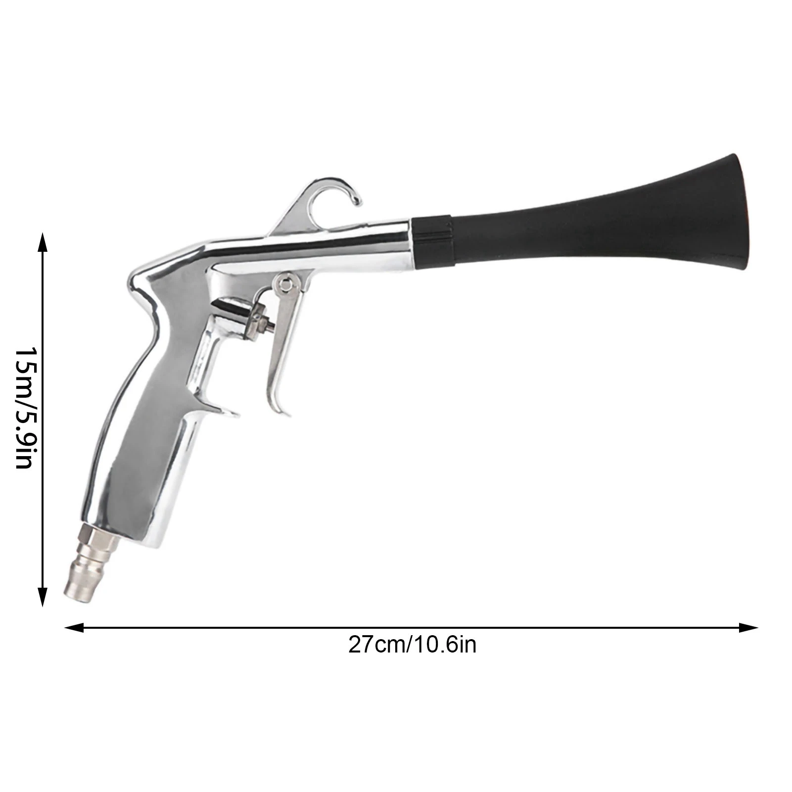 Car Automobile Interior Cleaning Gun Air Pulse Car Wash Tools ( Japanese Male Head ) High Pressure Car Clean Air Pulse Car Clean