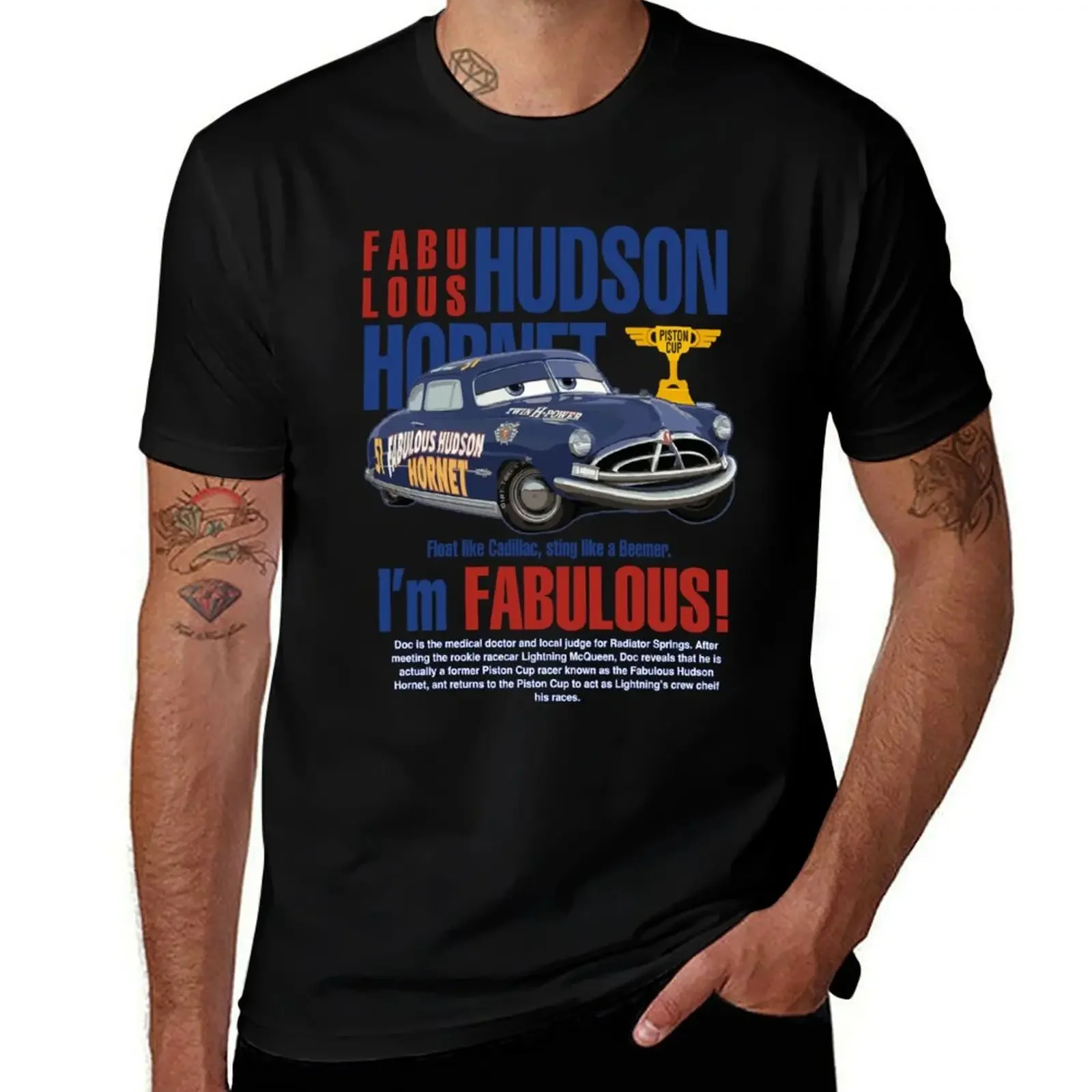 

Hudson Hornet T-Shirt cheap stuff boys whites quick drying mens cotton t shirts