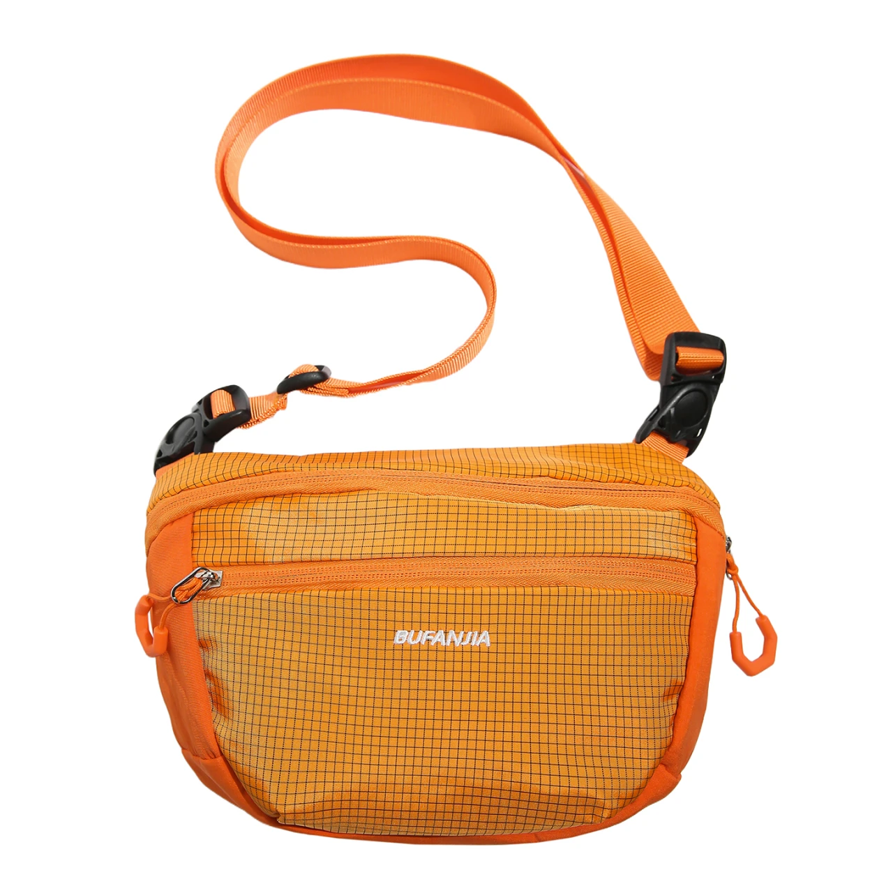 Waist Bag Unisex Nylon Large Capacity Lightweight Waterproof Outdoor Hiking Running Camping Sports Casual Crossbody Shoulder Bag