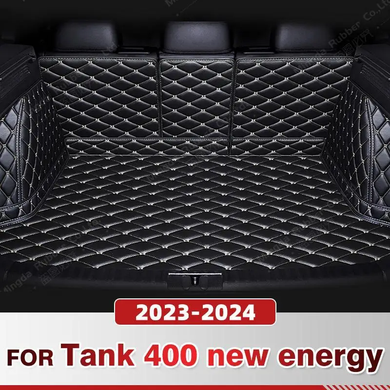 

Для Tank 400 new energy 2023 2024 Автоматический коврик для багажника с полным покрытием, автомобильный защитный коврик, грузовой вкладыш, аксессуары для интерьера