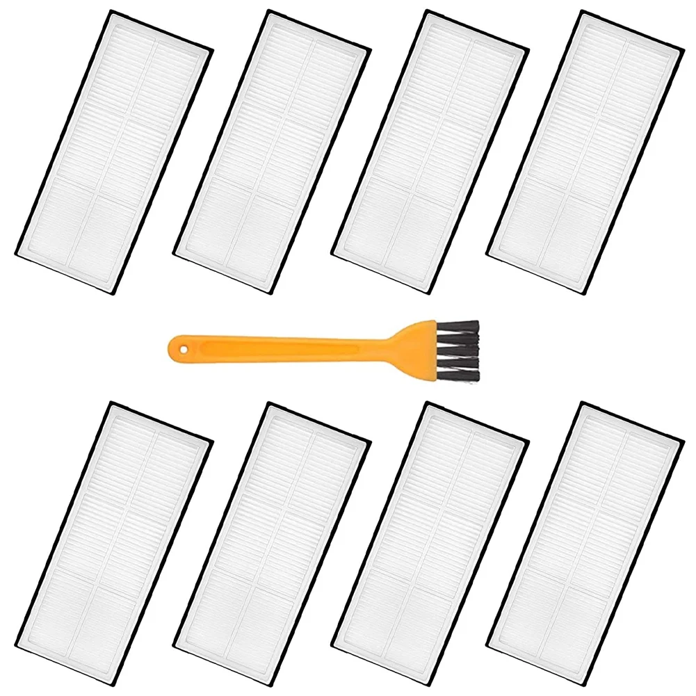 

Replacement of Filter Parts, Suitable for Roborock Mi S7 T7S T7S Plus Robot Vacuum Cleaner, 8 Filters, 1 Cleaner Brush