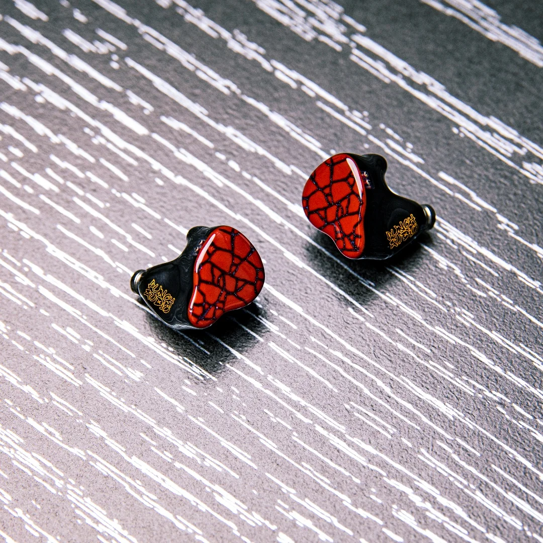 سماعة Linsoul Punch Audio Martilo IEM 1 Planar + 2 BA + 2 DD Hifi مع جهير غامر وكابل قابل للتبديل مخصص