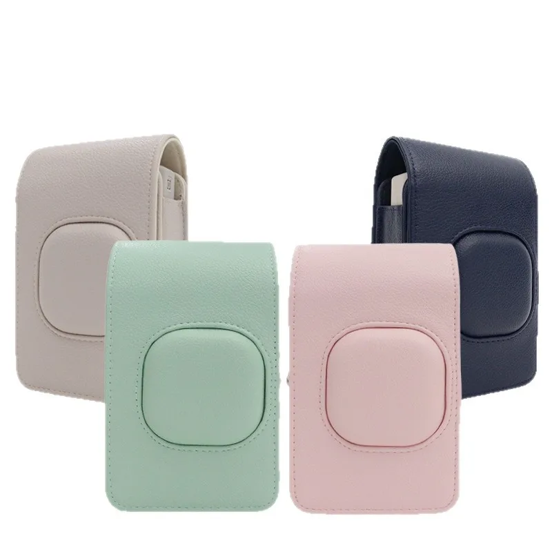 Camera Bag For Mini Liplay+ Camera Case PU Soft Silicone Cover Bag with Shoulder Strap