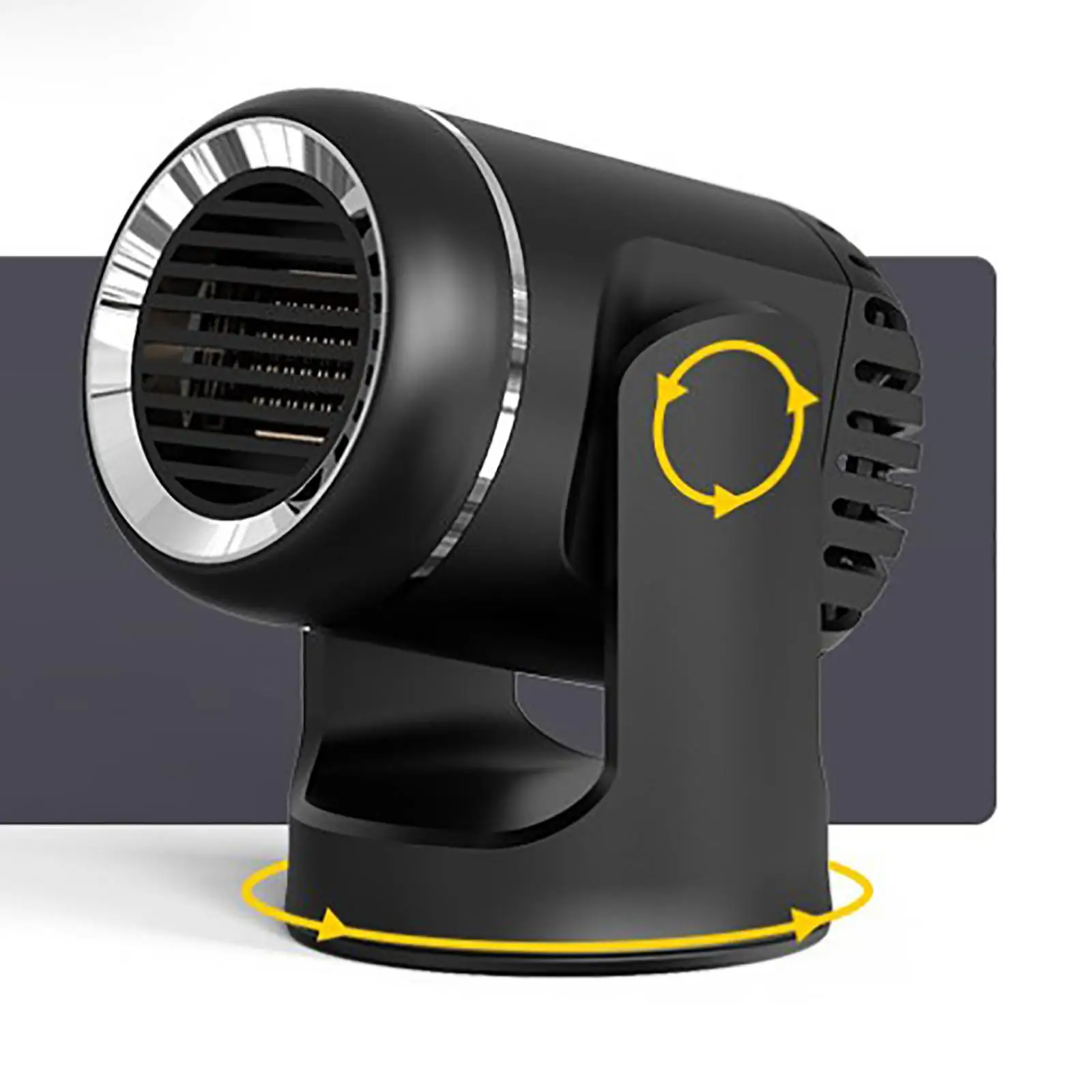 Car Heater Car Defogger 2-in-1 Windscreen Demister Heater Air Heating Fan Windshield Defroster for Winter Vehicle