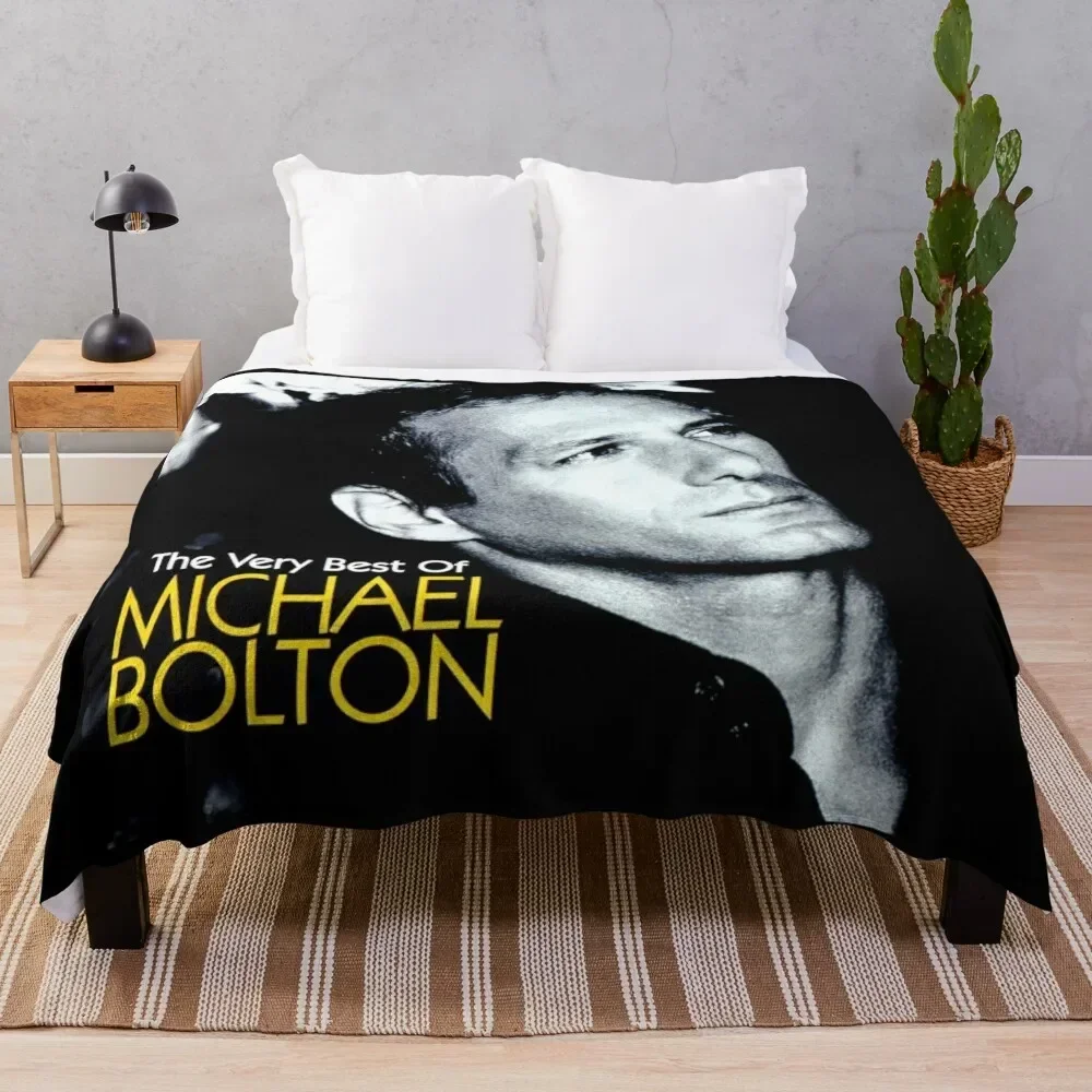 Michael bolotin The very best of michael bolton Throw Blanket Blankets For Baby Plaid Beach Blankets