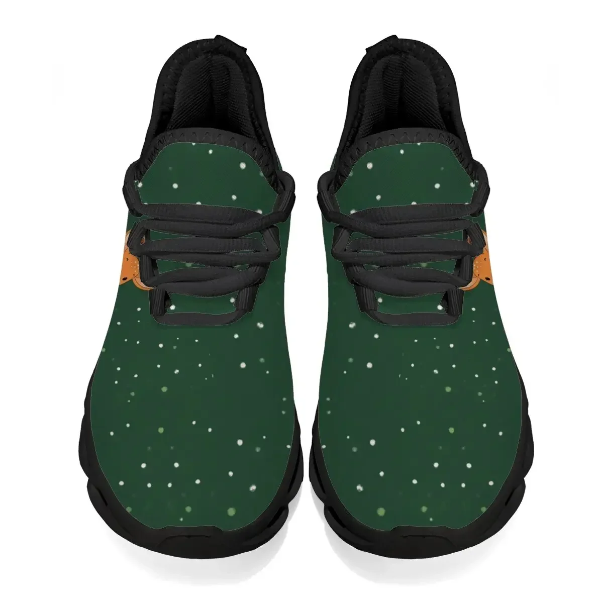 أحذية رياضية مريحة للكريسماس قابلة للتنفس وغير قابلة للانزلاق أحذية رياضية للأطفال خفيفة الوزن بخطاف وحلقة ونعل ناعم للجري كاجوال #3