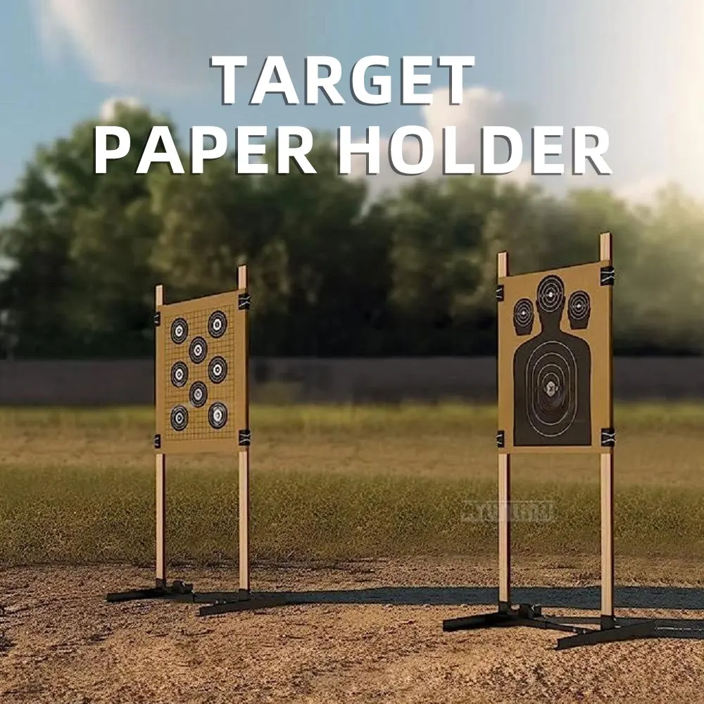 Target  Holder:6–24-Inch Adjustable Shooting Target Paper Holder